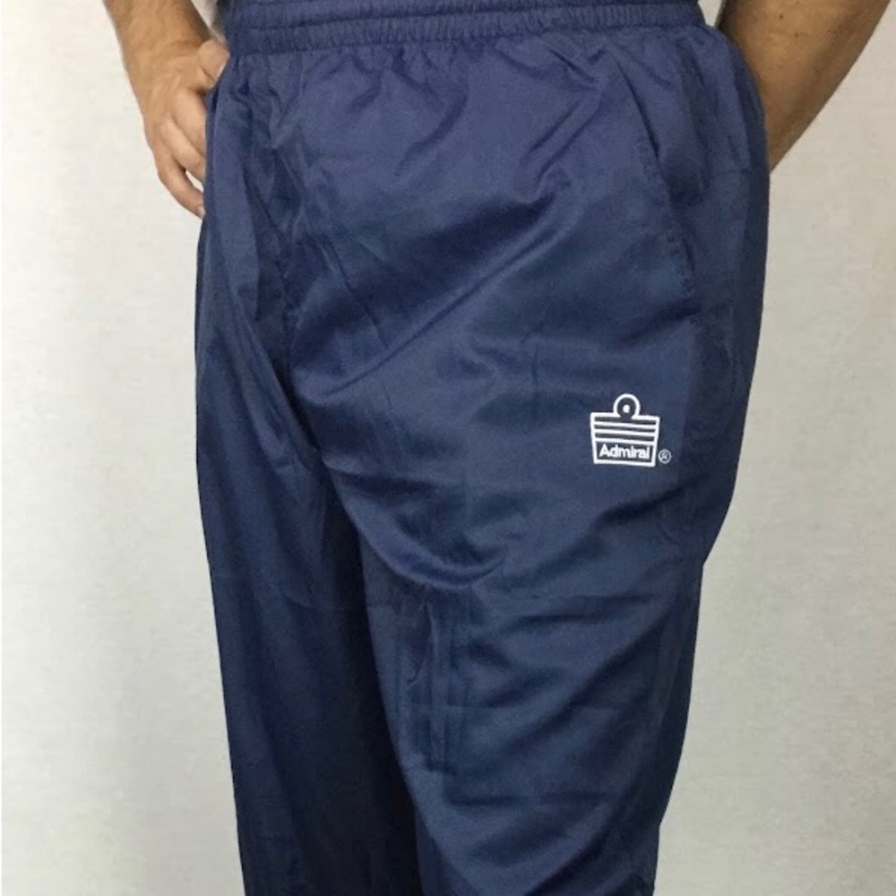 Admiral Brand Men’s Truck Sport Pants Medium Navy Blue elastic waistband